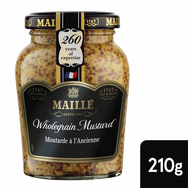Maille Wholegrain Mustard, 210g