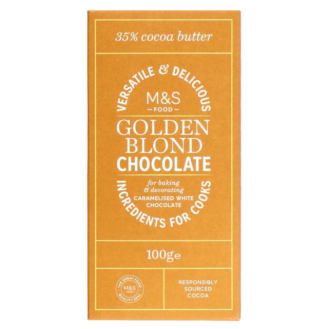 M & S Golden Blond Chocolate, 100g
