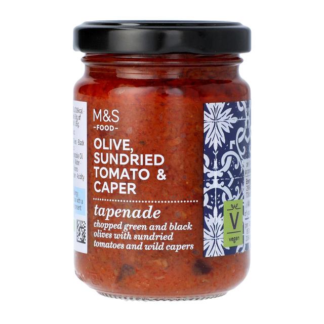 M & S Olive Sundried Tomato & Caper Tapenade, 140g