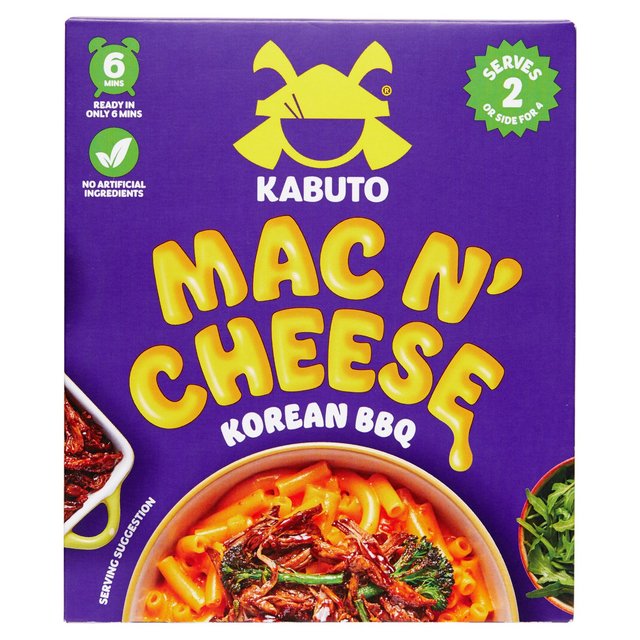 Kabuto Mac N’ Cheese Korean BBQ Box, 200g