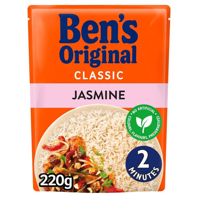 Ben’s Original Jasmine Microwave Rice, 220g