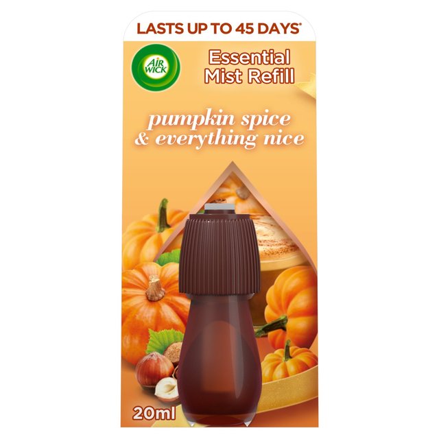 Airwick Pumpkin Spice & Everything Nice Essential Mist Refill, 20ml