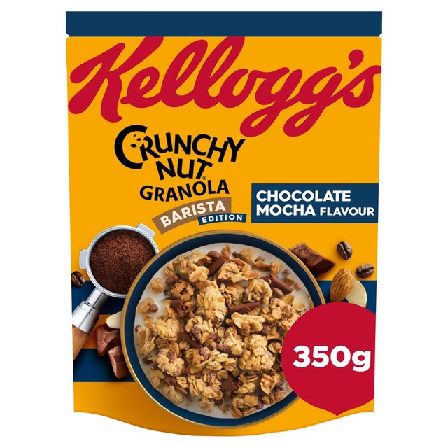 Kellogg’s Crunchy Nut Granola Barista Mocha Breakfast, 350g