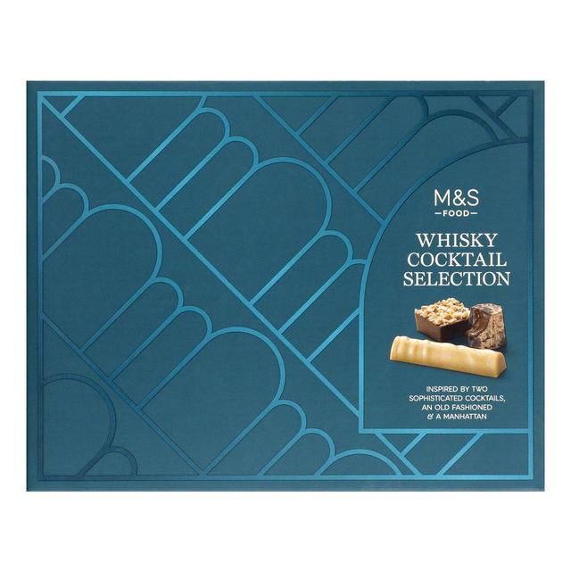 M & S Whisky Cocktail Chocolate Selection, 140g