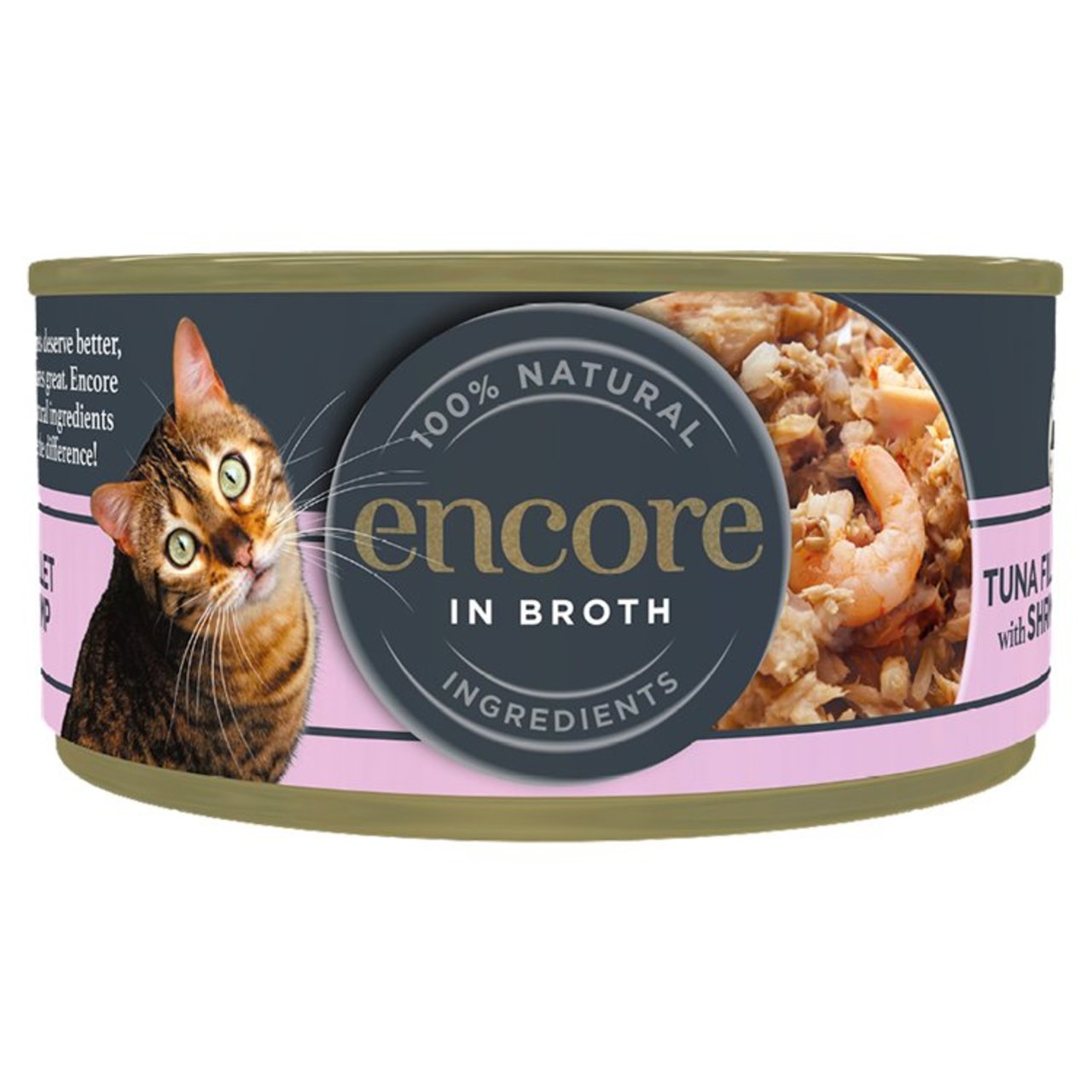 An image of Encore Cat Tin Tuna & Shrimp