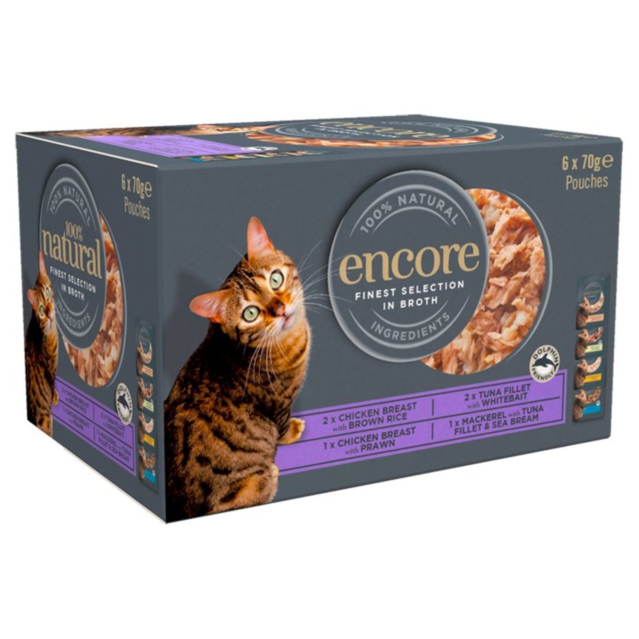 An image of Encore Cat Pouch Multipack