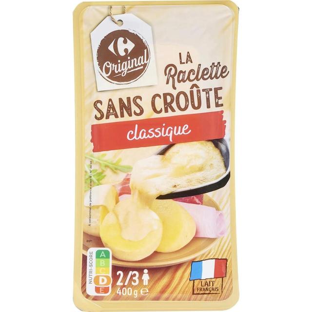 Carrefour Fromage Du Raclette Sans Croute, 400g