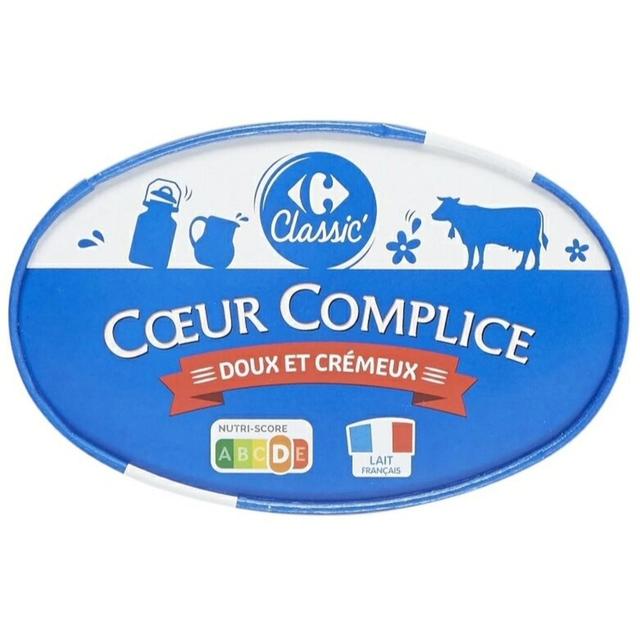 Carrefour Fromage Coeur Complice, 300g
