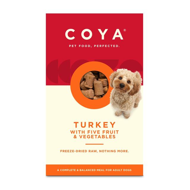 Coya Freeze-Dried Raw Adult Dog Food Turkey, 150g