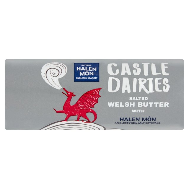 Castle Dairies Welsh Butter With Halon Mon Sea Salt