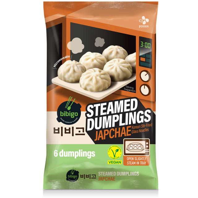 CJ Foods Bibigo Japchae Steamed Dumpling, 168g