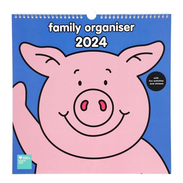 M&S 2024 Organiser Percy Pig Design Ocado