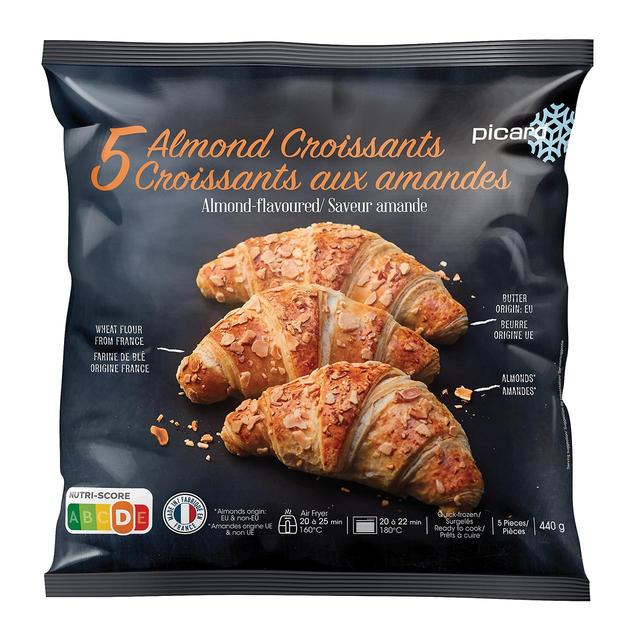 Picard 5 Almond Croissants, 440g