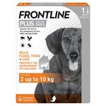 FRONTLINE Plus Small Dog Flea & Tick 2-10kg