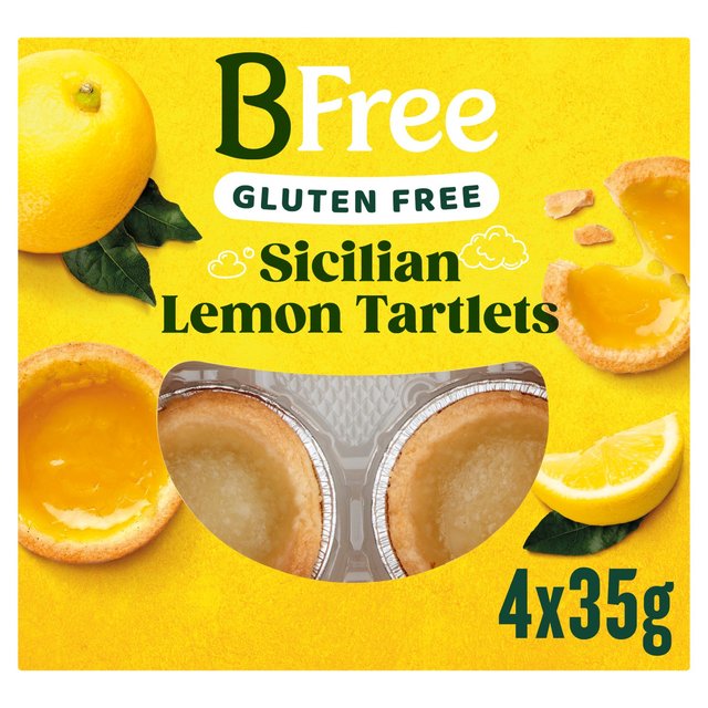 BFree Lemon Tarts, 4 x 35g