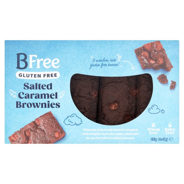 BFree Chocolate Brownies, 4 x 42g