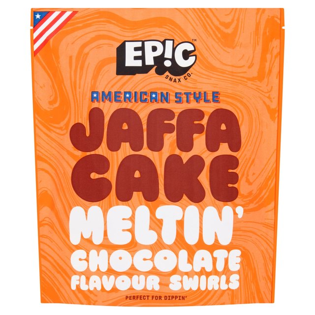 Epic Jaffa Cake Meltin’ Chocolate Swirls, 100g