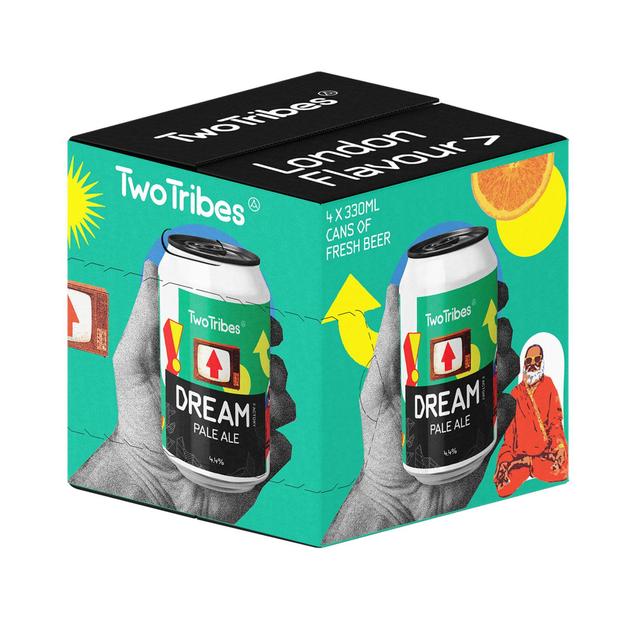 Two Tribes Dream Factory Pale Ale, 4 x 330ml