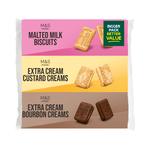 M&S Extra Cream Triple Pack Biscuits