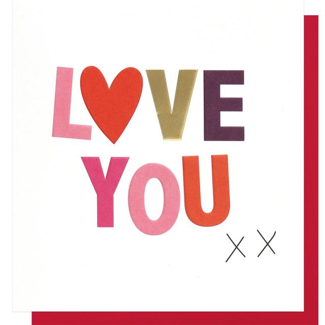 Caroline Gardner Love You Valentine’s Day Card