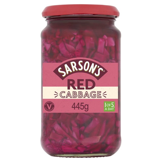 Sarson’s Sweet & Mild Red Cabbage, 445g