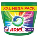 Ariel Colour All in1 Pods Washing Capsules 58 Washes