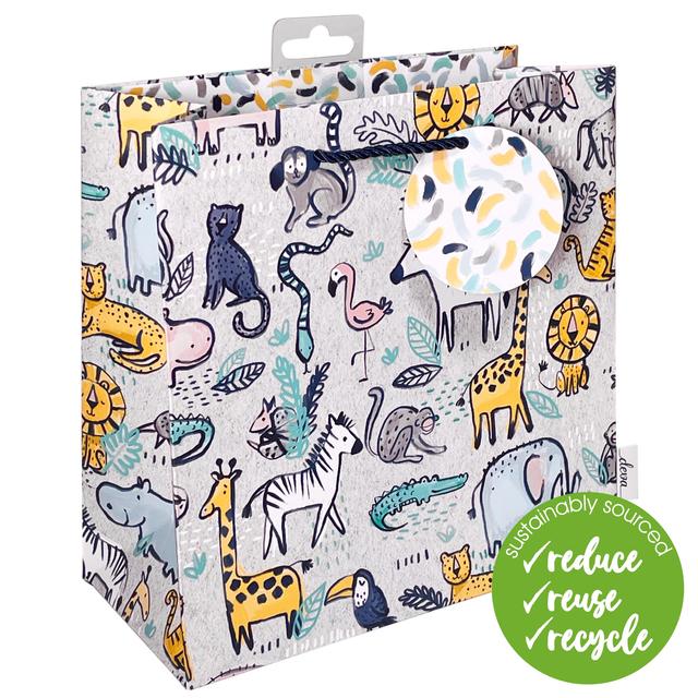 Deva Designs Safari Club Medium Gift Bag