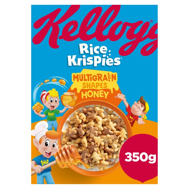 Kellogg’s Rice Krispies Multigrain Shapes Honey, 350g