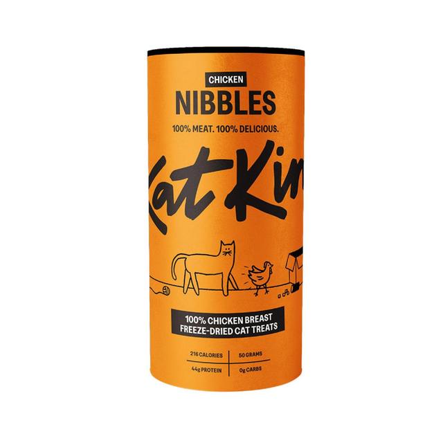 KatKin Chicken Nibbles cat Treats, 50g