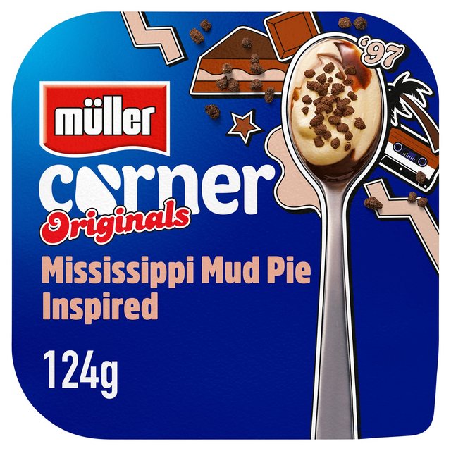 Muller Corner Mississippi Mud Pie Chocolate Yoghurt, 124g