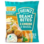 Heinz 3 Cheese & Basil Beans Bites Frozen
