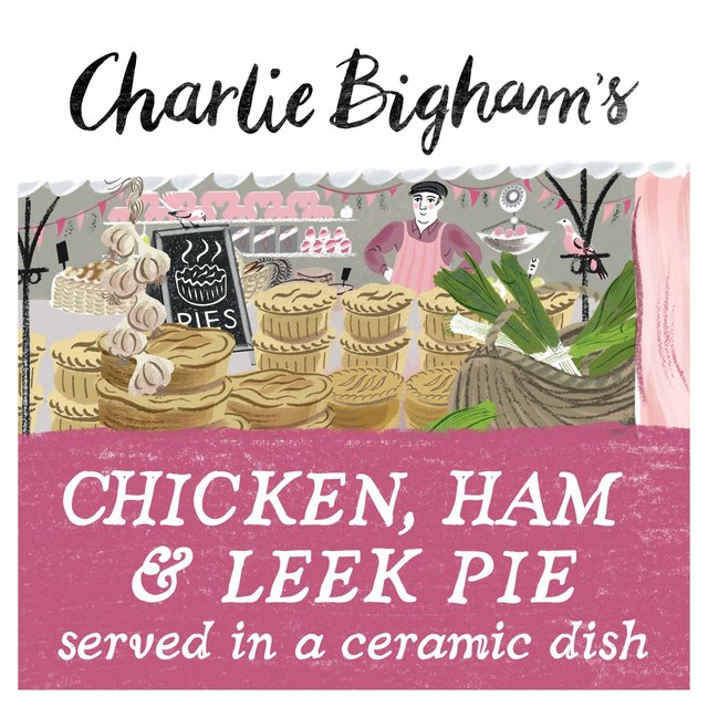 Charlie Bigham’s Chicken Ham & Leek Ceramic Pie For 1, 300g