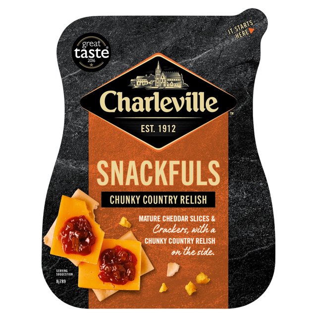 Charleville Cheese Snack Country Relish, 72g