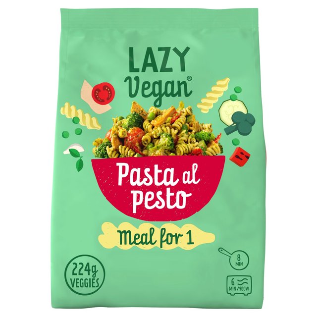 Lazy Vegan Pasta al Pesto Ready Meal, 400g