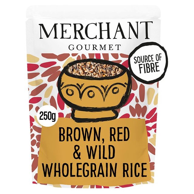 Merchant Gourmet Brown, Red, Wild Rice