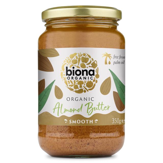 Biona Almond Butter - Smooth Organic, 350g