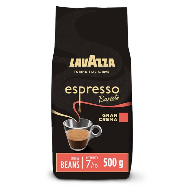 Lavazza Espresso Barista Gran Crema Beans, 500g