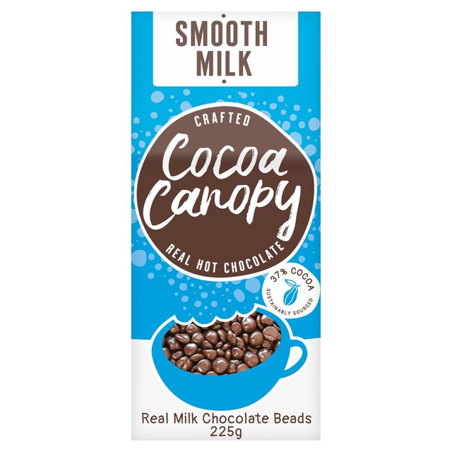 Cocoa Canopy Smooth Milk Crafted Hot Chocolate Beads, 225g