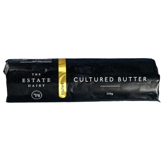 The Estate Dairy Ltd The Estate Dairy Salted Cultured Butter, 250g