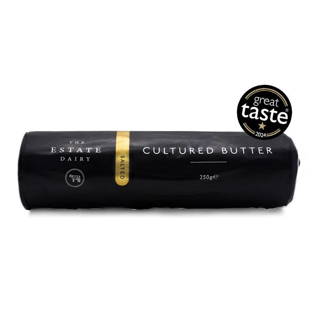 The Estate Dairy Ltd The Estate Dairy Salted Cultured Butter, 250g