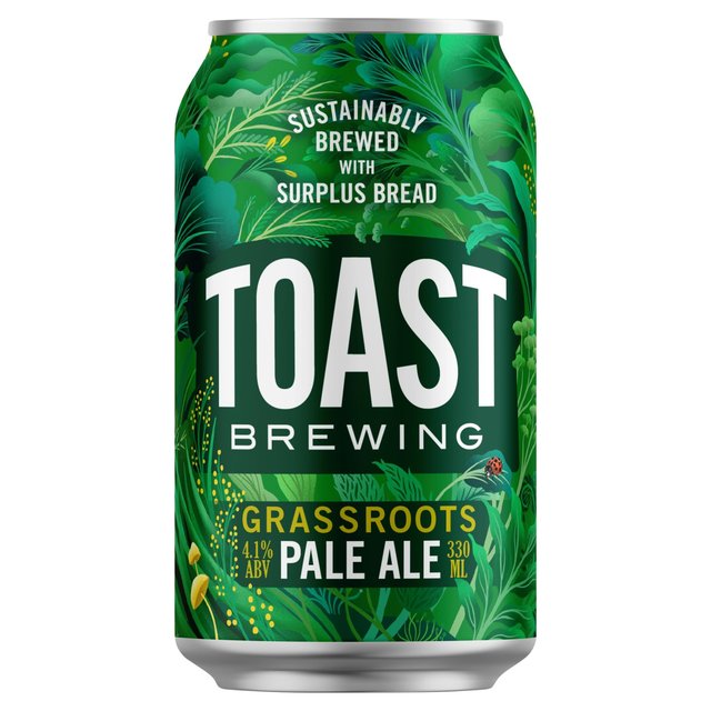 Toast Brewing Grassroots Pale Ale, 330ml