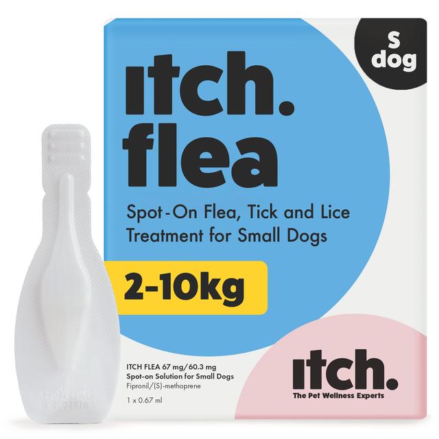Abercrombie & Fitch Itch Flea & Tick Spot On Treatment For Small Dogs, 2-10kg