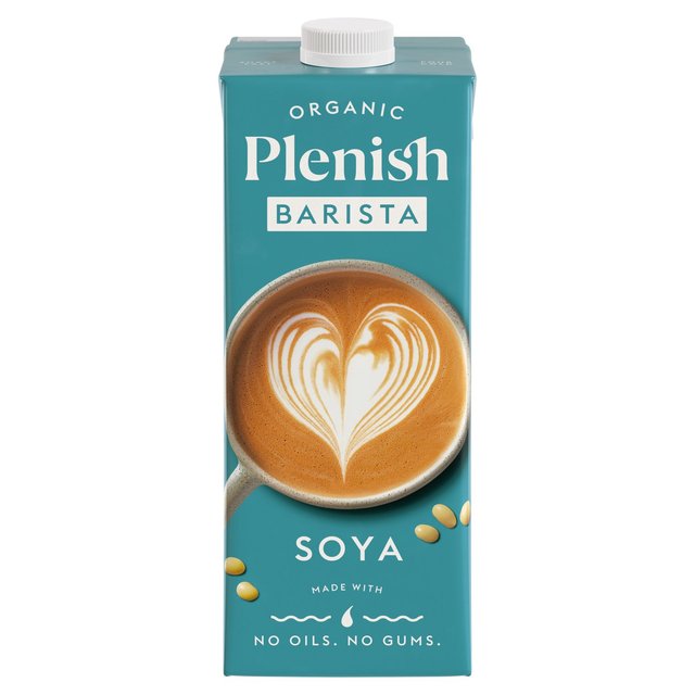 Plenish Organic Soya Barista Milk, 1L