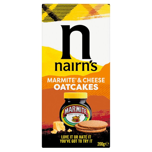 Nairn’s Cheese & Marmite Oatcakes, 200g
