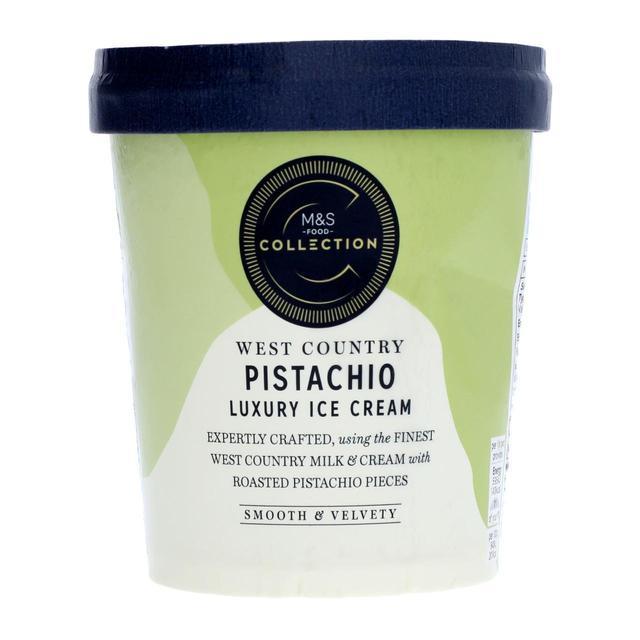 M & S Collection Pistachio Luxury Ice Cream, 500ml