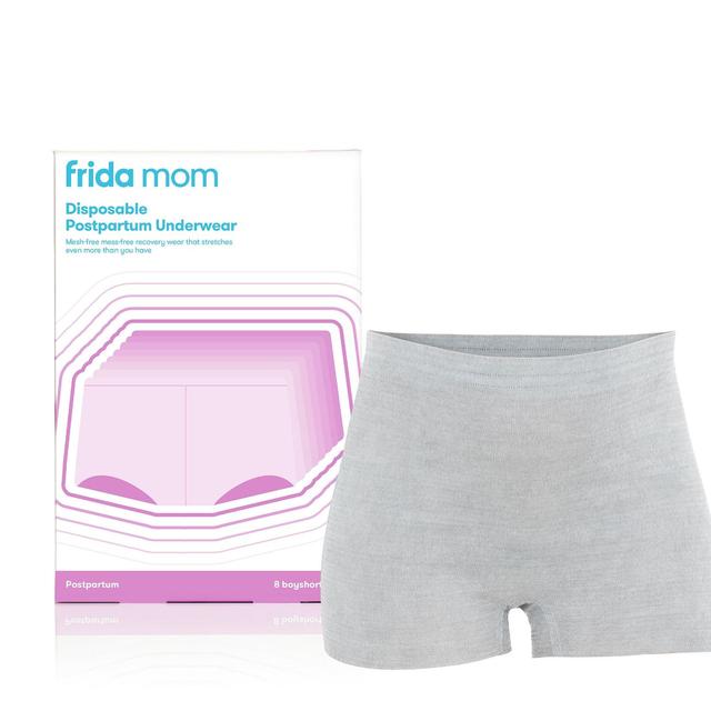 Frida Baby Frida Mom Disposable Postpartum Boyshort Underwear, 8pk