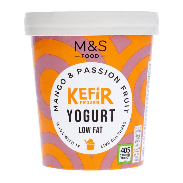 M & S Mango & Passion Fruit Kefir Frozen Yogurt, 500ml