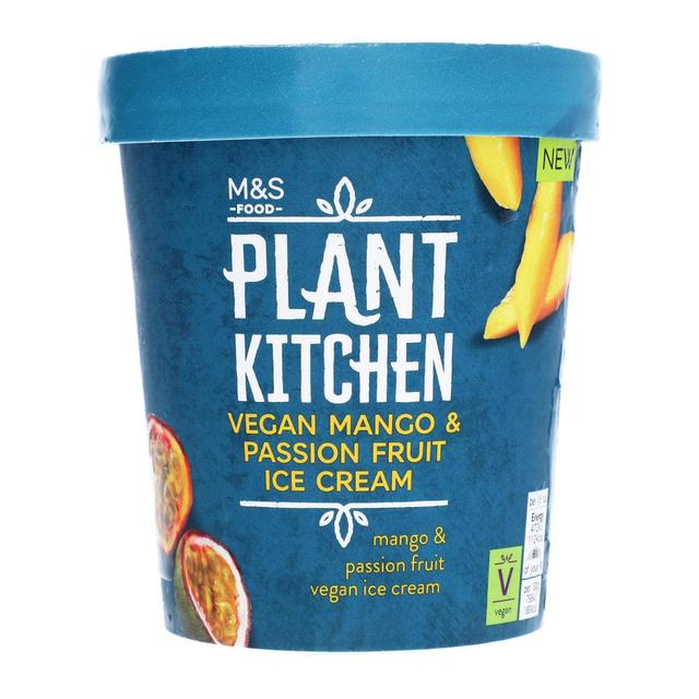 M & S Plant Kitchen Mango & Passion Fruit Ice Cream, 500ml