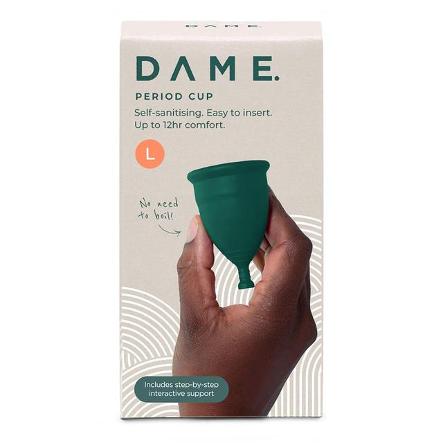 Dame Self Sanitising Menstrual Cup Large