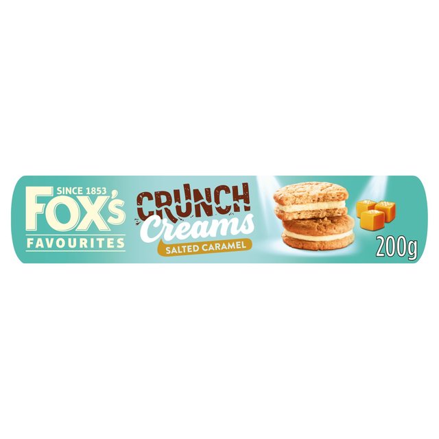 Fox’s Biscuits Salted Caramel Crunch Creams, 200g